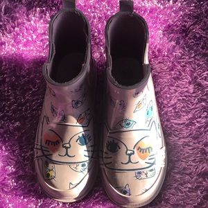 Cat & Jack toddler cat rain boots